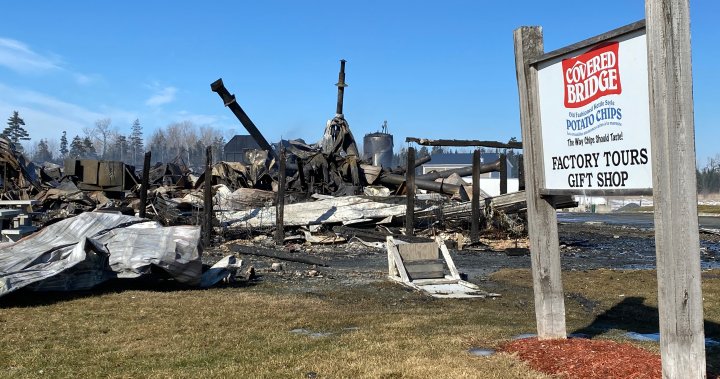 N.B. potato chip company ‘hitting the ground running’ to rebuild after massive fire