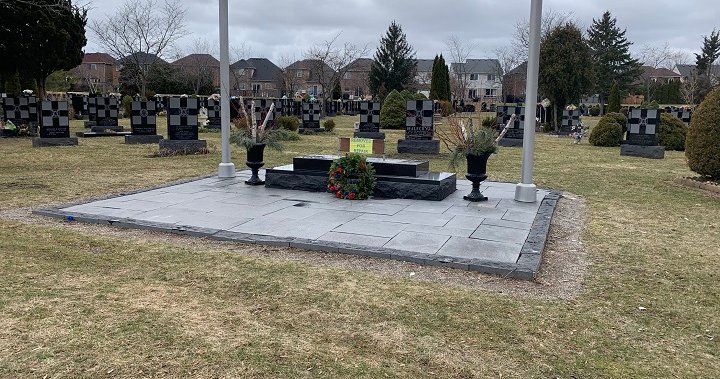 Monument honouring Nazi soldiers removed from private cemetery in Oakville, Ont.