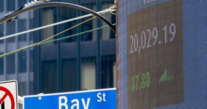 S&P/TSX composite up nearly 100 points in late-morning trading, U.S. markets mixed