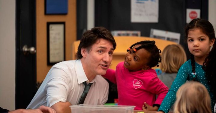 Trudeau promises $1B loans to expand child care centres – National