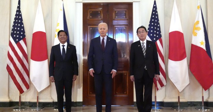 Biden gathers leaders of Japan, Philippines to reinforce bonds, counter China – National