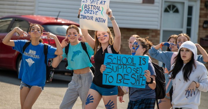 School violence: Halifax-area students stage walkout, demand better safety