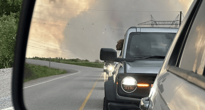 Waterbombers from Quebec and Ontario help Labrador fight wildfire, no rain expected for days