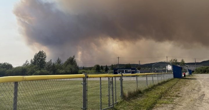 Fire that forced evacuation of Labrador City was nearly out — but then it exploded