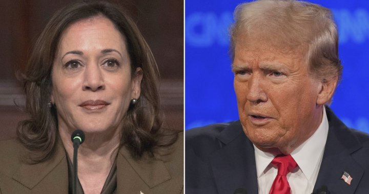 Kamala Harris kicks off campaign with small lead over Donald Trump: poll – National