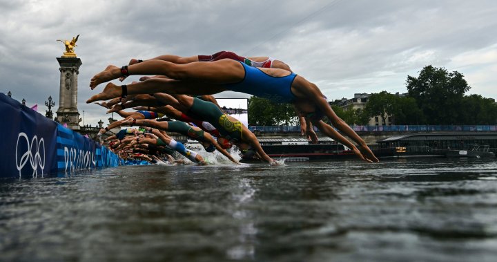 Olympic triathlons held in Seine after uncertainty over water quality – National