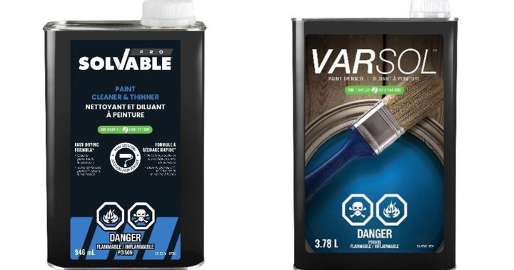 Fixing up your home? Health Canada has recalled these paint products – National