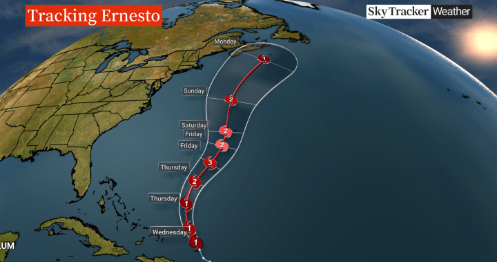 Ernesto’s ‘uncertainty’ and why people in Atlantic Canada should be watching