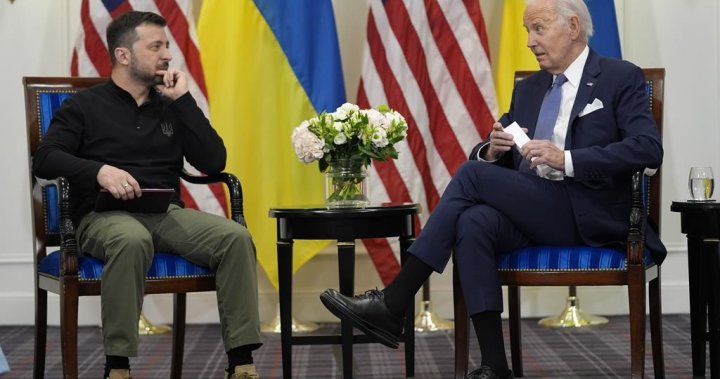 Biden speaks to Zelenskyy, pledges U.S. military aid for Ukraine Independence Day – National