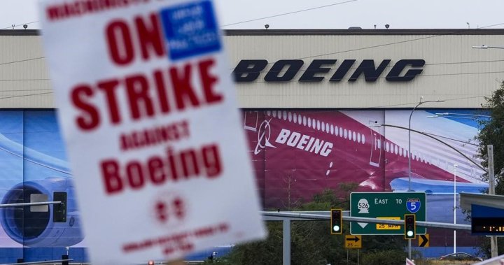 Boeing to furlough ‘large number’ of workers to save costs amid strike – National