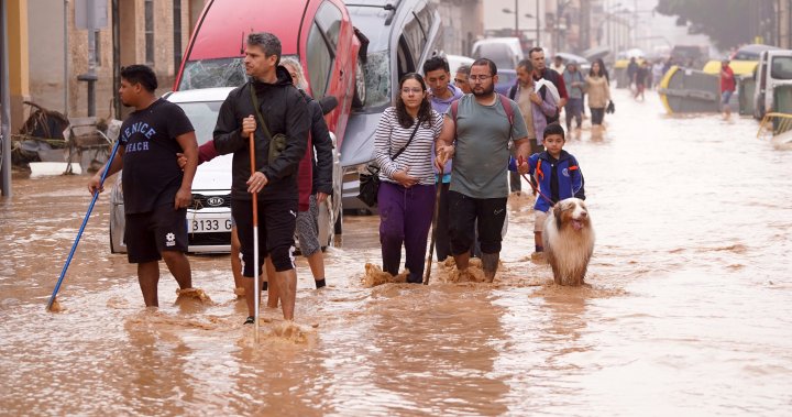 ‘Worst’ flash floods in Spain leave dozens dead, turn streets into rivers – National