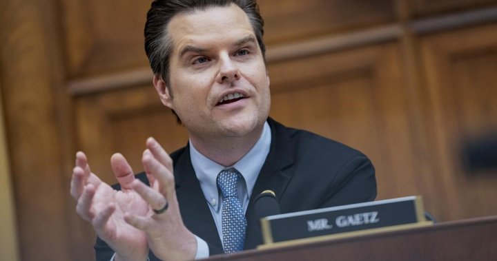 Trump nominates Matt Gaetz as attorney general in surprise move – National