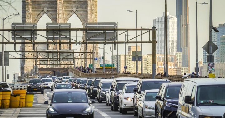 Drivers in N.Y. will soon have to pay $9 toll in busiest parts of Manhattan – National