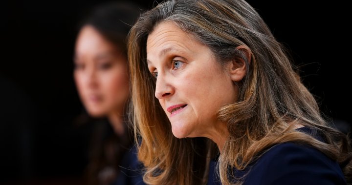 ‘Step up’: Freeland urges provinces to follow Ottawa on tax ‘holiday’ – National