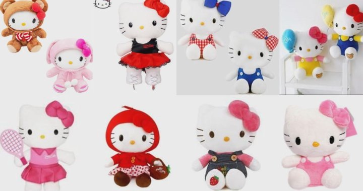 Hello Kitty plush toys recalled by Health Canada due to choking hazard – National