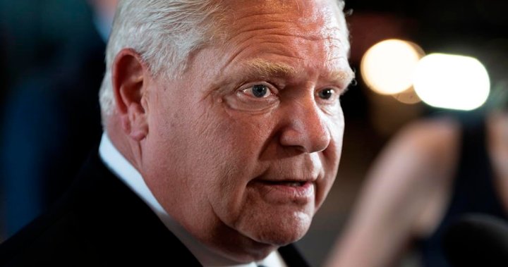 Ontario’s Ford says Canada, U.S. should avoid trade war and take on China