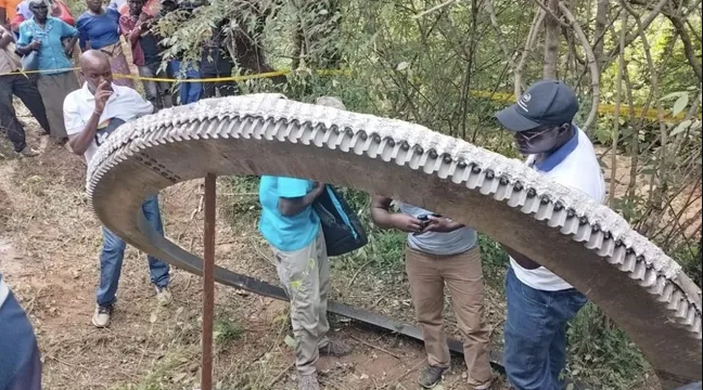 Massive piece of space debris falls on remote village in Kenya – National